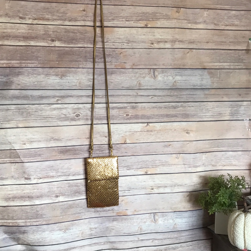 VINTAGE | Anocher Y&S original gold mesh bag purse